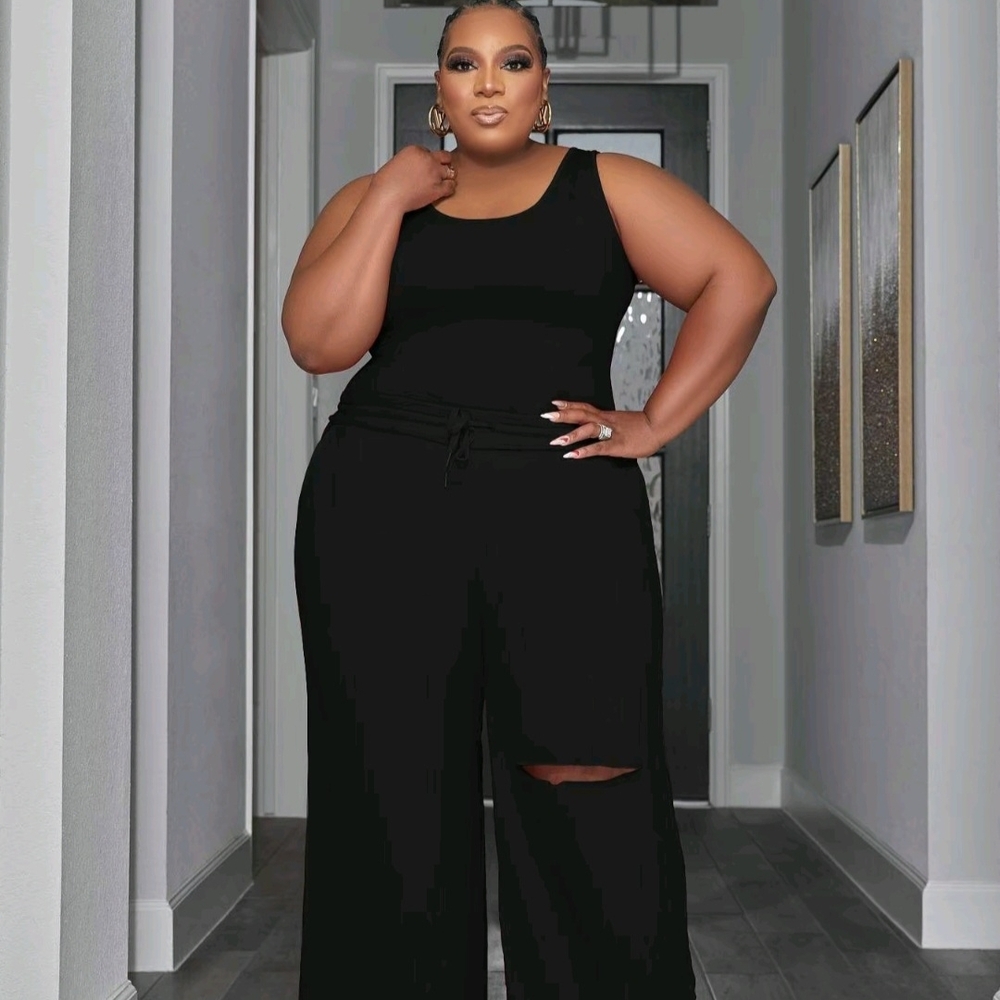 Elegant Black Women's Jumpsuit